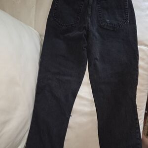 Abercrombie & Fitch Black Boyfriend Jeans